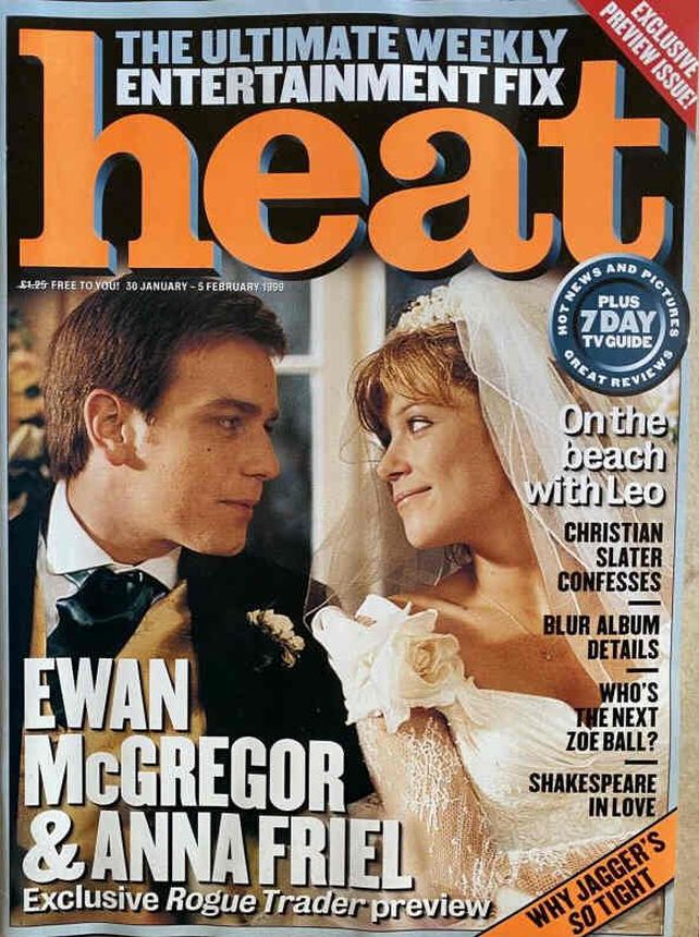 HEAT magazine side cover 30 January 1999