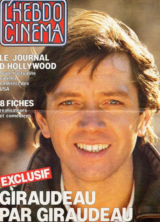 HEBDO CINEMA magazine side cover Issue 21 20 March 1985