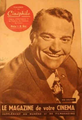 HEBDO CINEPHILE magazine side cover Issue 67 26 November 1947