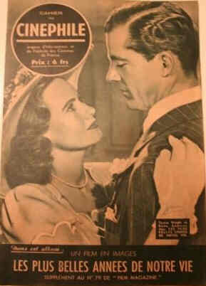 HEBDO CINEPHILE magazine side cover Issue 79 6 February 1948