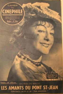 HEBDO CINEPHILE magazine side cover Issue 81 20 February 1948