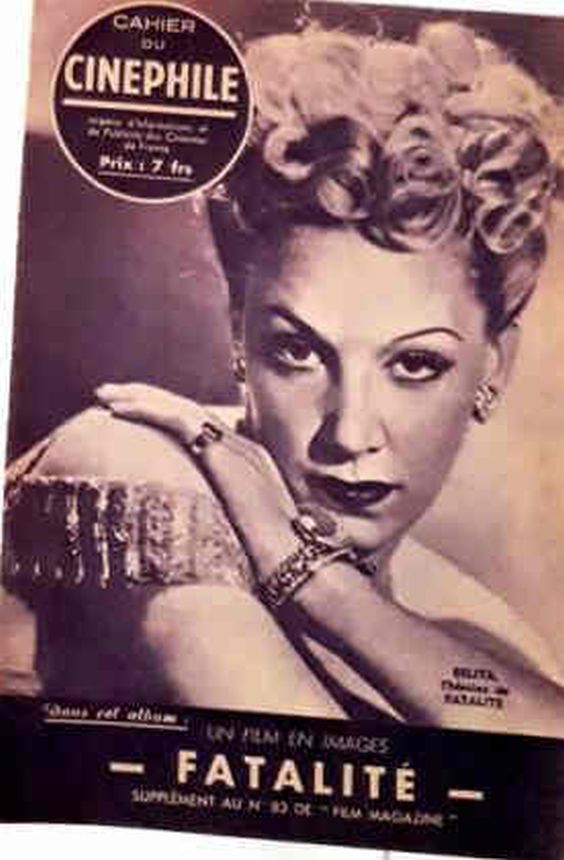 HEBDO CINEPHILE magazine side cover Issue 83 4 March 1948