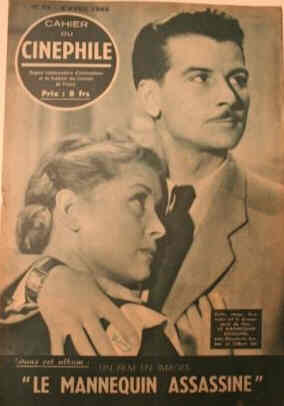 HEBDO CINEPHILE magazine side cover Issue 88 8 April 1948