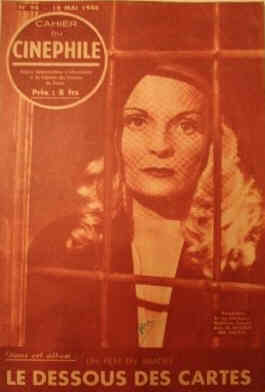 HEBDO CINEPHILE magazine side cover Issue 94 18 May 1948