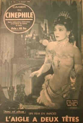 HEBDO CINEPHILE magazine side cover Issue 102 13 July 1948