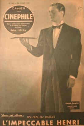 HEBDO CINEPHILE magazine side cover Issue 103 20 July 1948