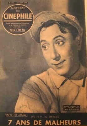 HEBDO CINEPHILE magazine side cover Issue 106 24 August 1948