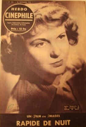 HEBDO CINEPHILE magazine side cover Issue 120 30 November 1948