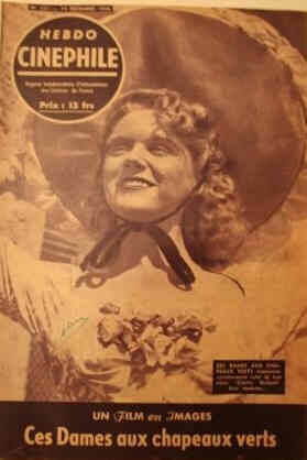 HEBDO CINEPHILE magazine side cover Issue 122 14 December 1948