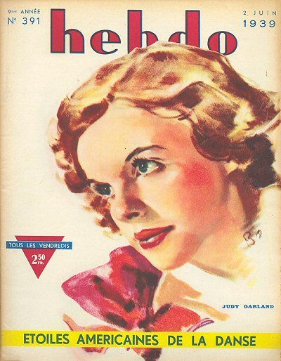 HEBDO magazine side cover Issue 391 2 June 1939