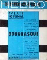 HEBDO-FILM magazine side cover Issue 22 8 June 1935