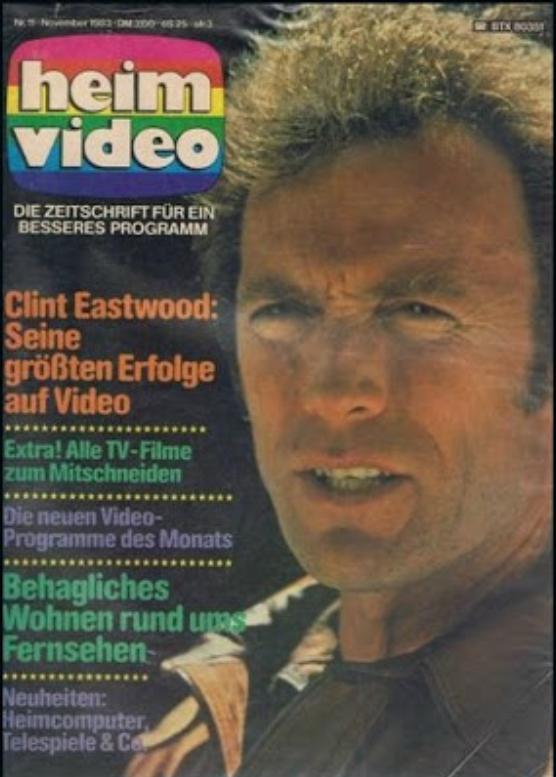 HEIMVIDEO magazine side cover Issue 11  November 1983