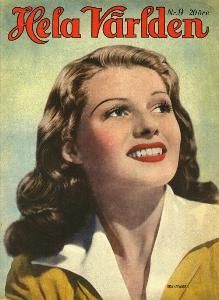 HELA VARLDEN magazine side cover Issue 9 March 1942