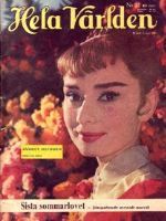 HELA VARLDEN magazine side cover Issue 22  1956