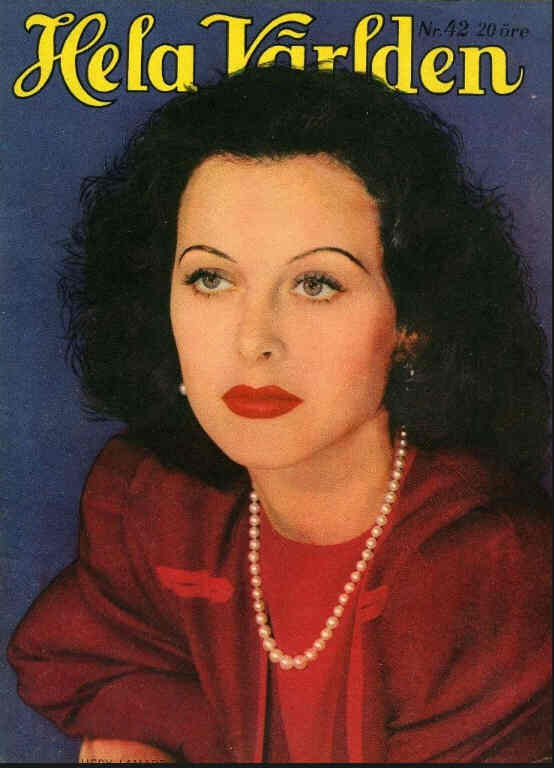 HELA VARLDEN magazine side cover Issue 42 19 October 1941