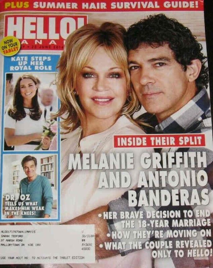 HELLO CANADA magazine side cover 23 June 2014