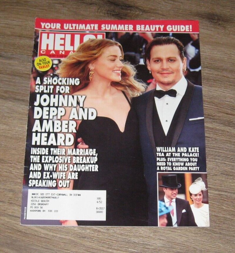 HELLO CANADA magazine side cover 13 June 2016