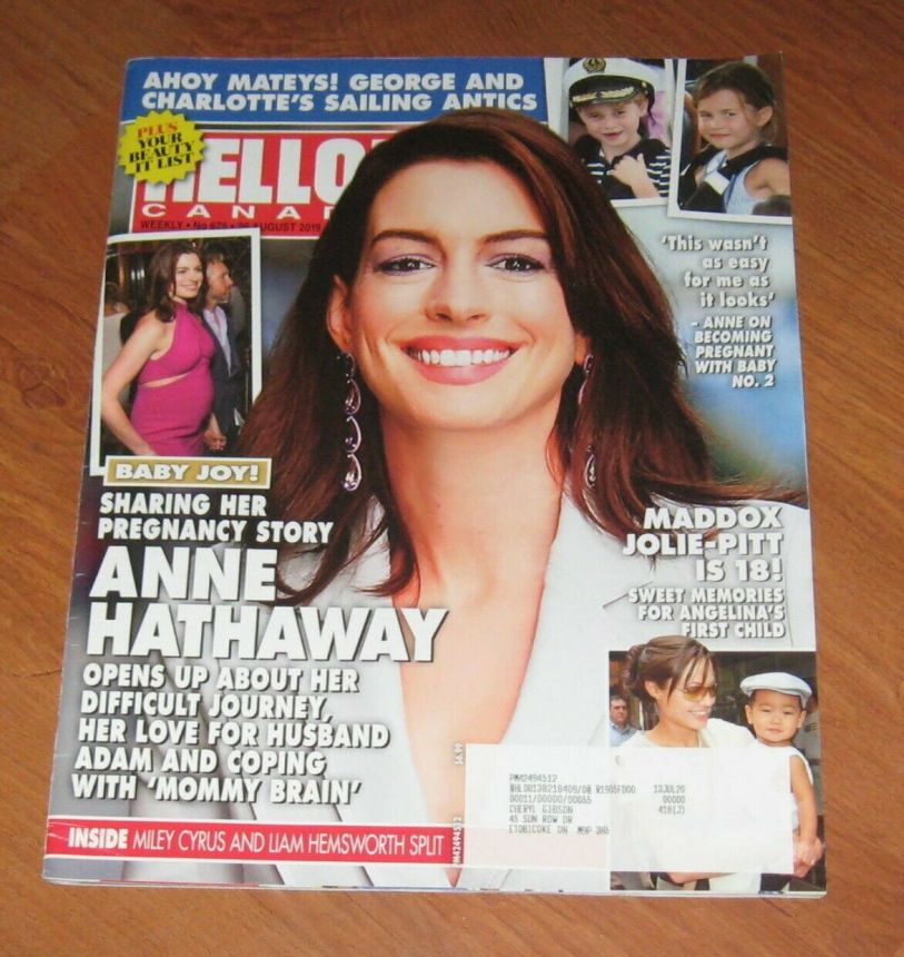 HELLO CANADA magazine cover 26 August 2019