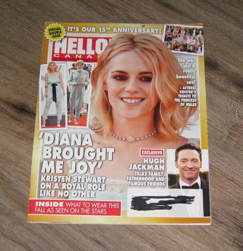 HELLO CANADA magazine side cover 20 September 2021