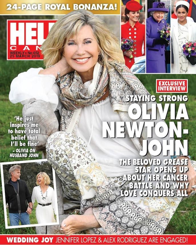 HELLO CANADA magazine side cover 25 March 2019
