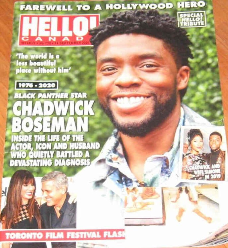 HELLO CANADA magazine side cover 14 September 2020