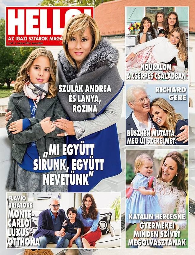 HELLO HUNGARY magazine side cover  November 2016