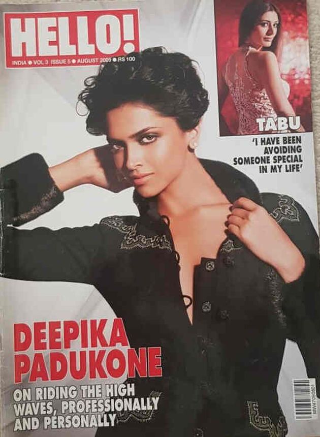 HELLO! INDIA magazine side cover  August 2009