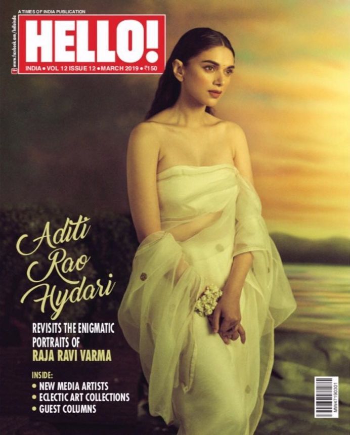 HELLO! INDIA magazine side cover  March 2019