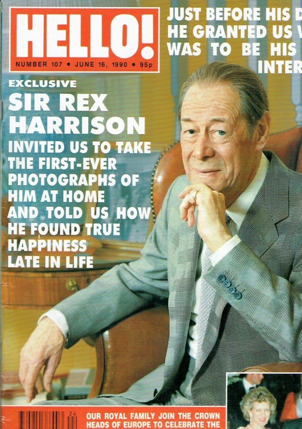 HELLO magazine side cover 16 June 1990