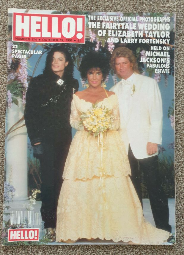 HELLO magazine side cover 19 October 1991