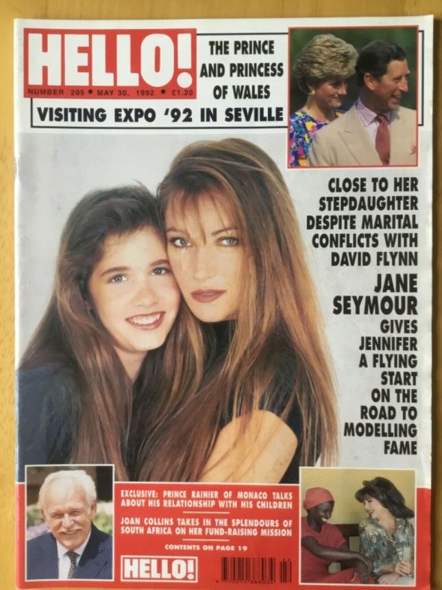 HELLO magazine side cover 30 May 1992