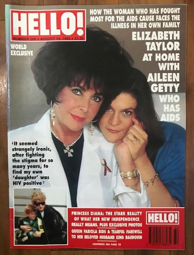 HELLO magazine side cover 14 August 1993