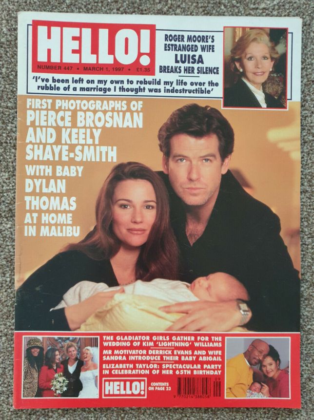 HELLO magazine side cover 1 March 1997