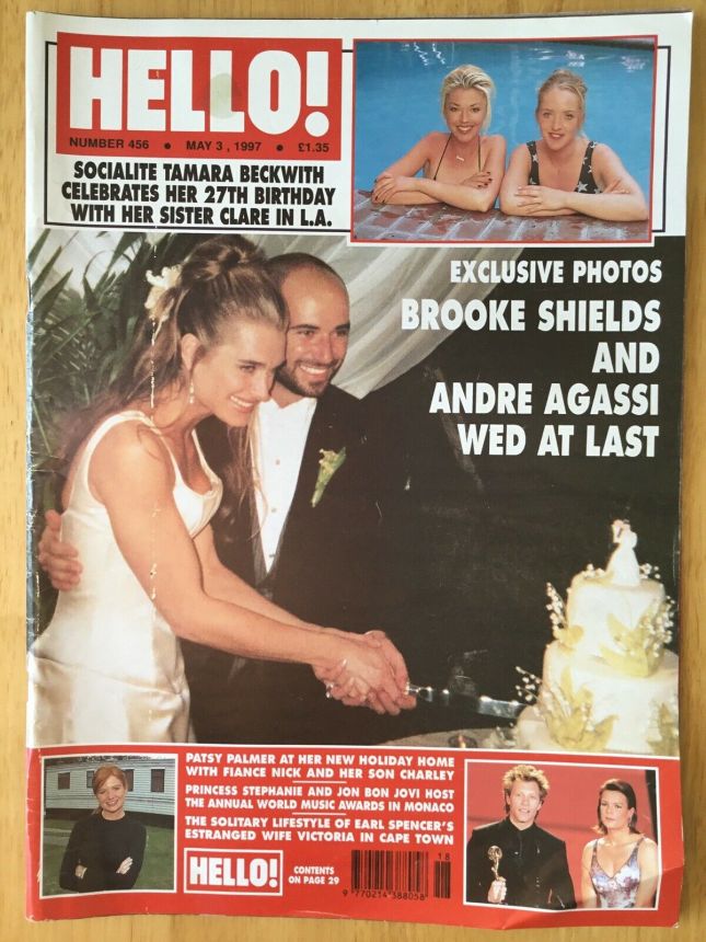 HELLO magazine side cover 3 May 1997