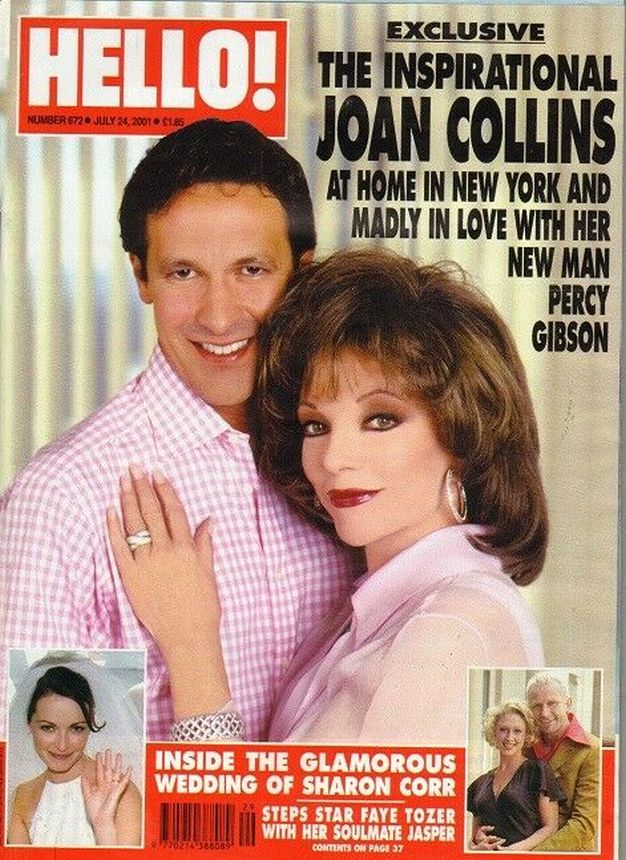 HELLO magazine side cover 24 July 2001