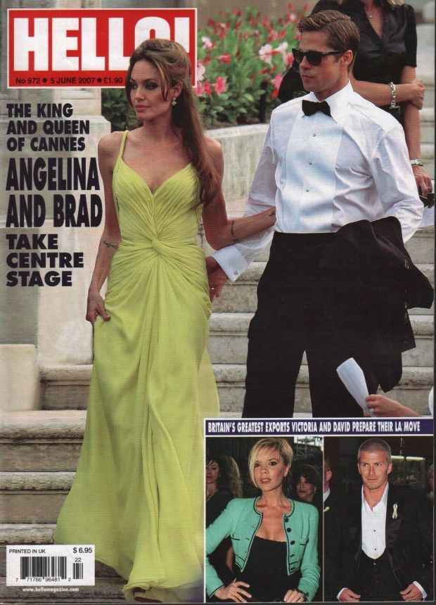 HELLO magazine side cover 5 June 2007
