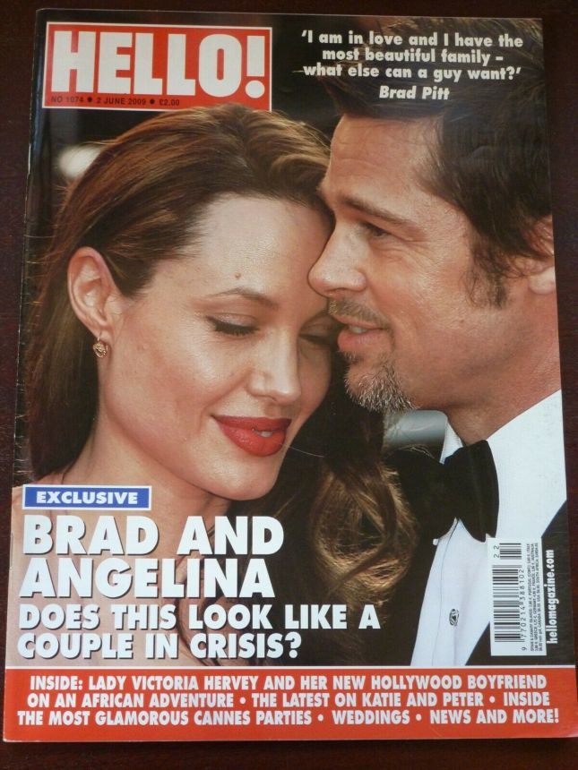 HELLO magazine side cover 2 June 2009
