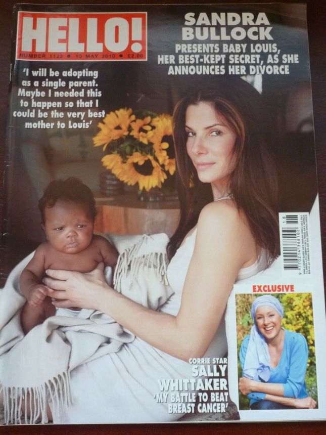 HELLO magazine side cover 10 May 2010