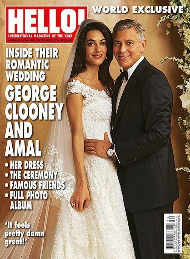 HELLO magazine side cover 6 October 2014
