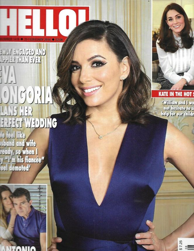 HELLO magazine side cover 29 February 2016