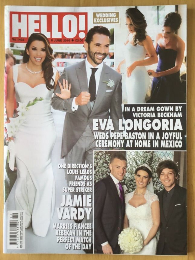 HELLO magazine side cover 6 June 2016
