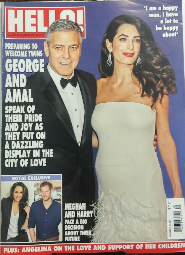 HELLO magazine side cover 6 March 2017
