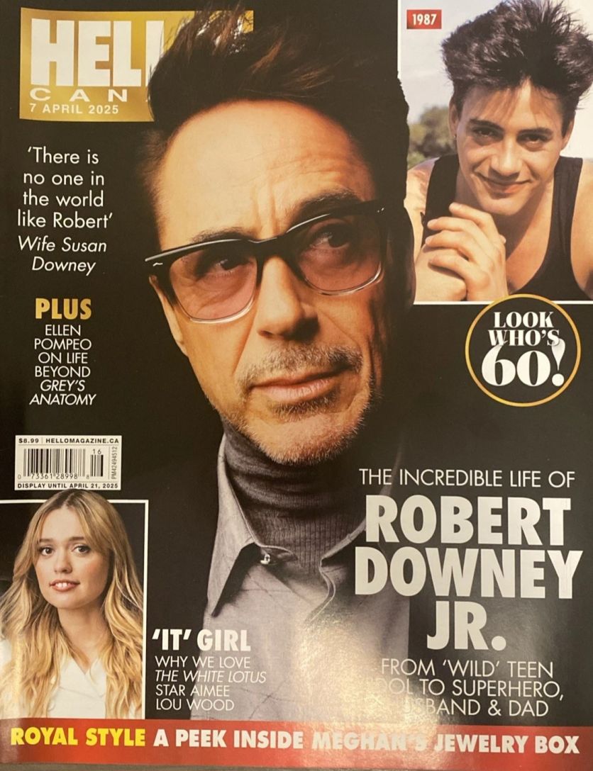 HELLO CANADA magazine cover 7 April 2025