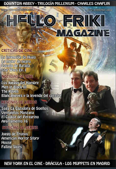 HELLO FRIKI MAGAZINE magazine side cover Issue 2 February 2012