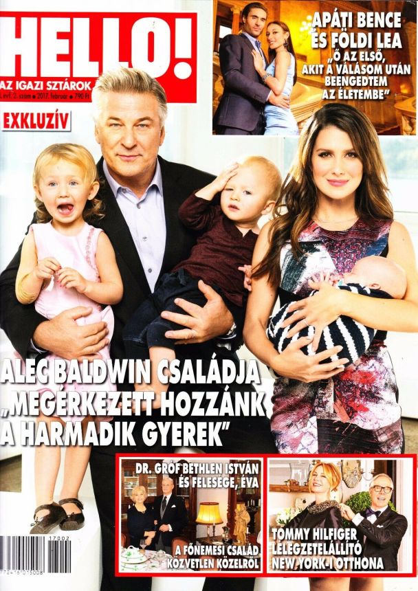 HELLO HUNGARY magazine side cover 2 February 2017