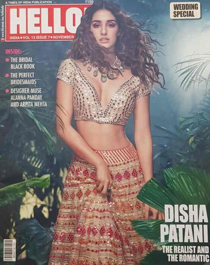 HELLO! INDIA magazine side cover  November 2019