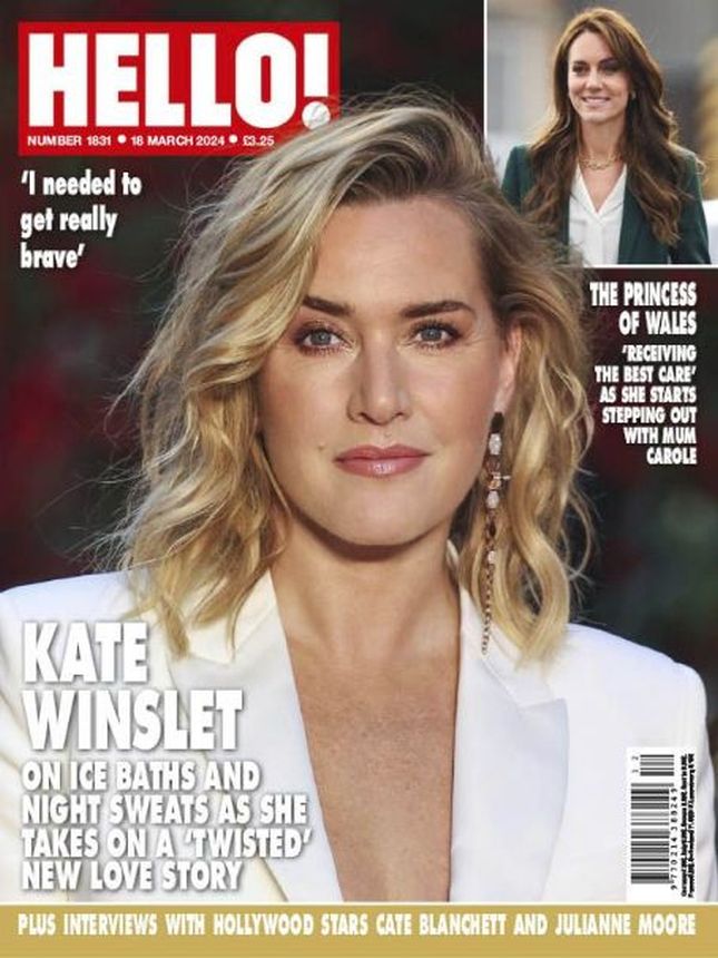 HELLO magazine side cover 18 March 2024