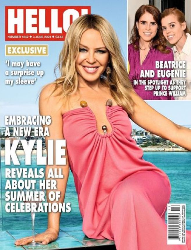 HELLO magazine side cover 3 June 2024