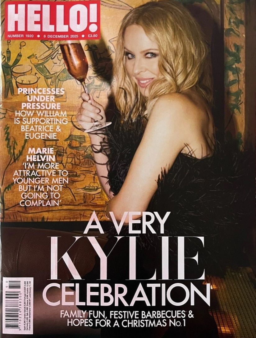 HELLO magazine cover 8 December 2025