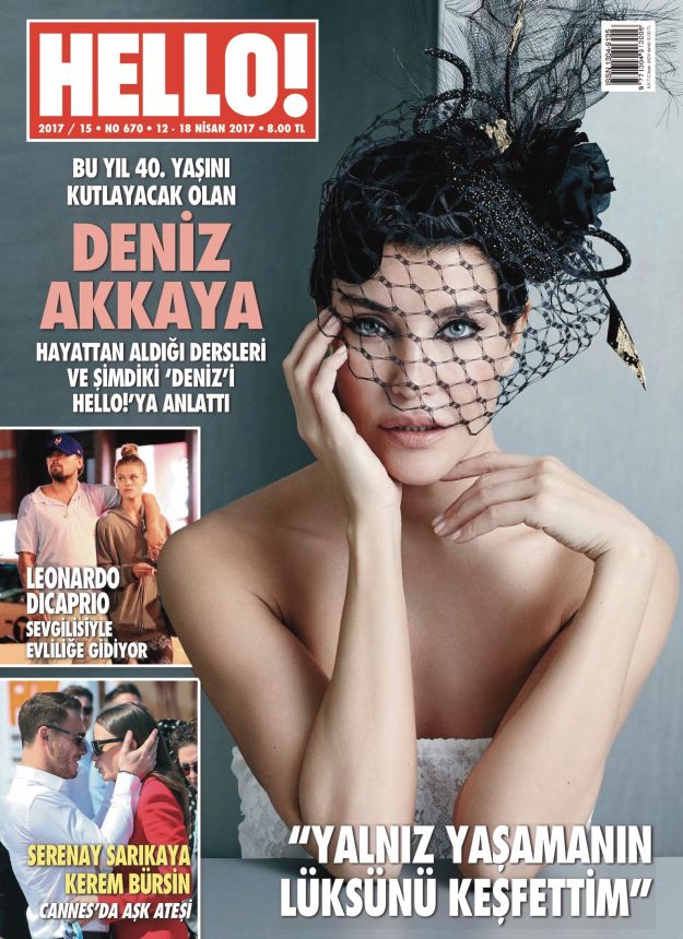 HELLO! TURKEY magazine side cover 12 April 2017